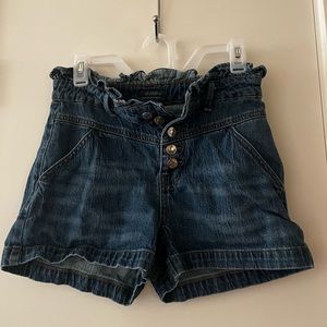 Wild Fable Paper Bag Jean Shorts